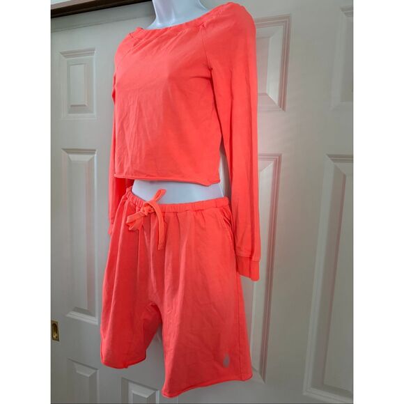 Free People Movement Hotshot Easy set -Neon coral - Picture 5 of 11